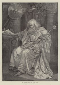 Mr Henry Irving come Re Lear