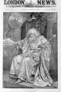 Mr Henry Irving come Re Lear, 1892