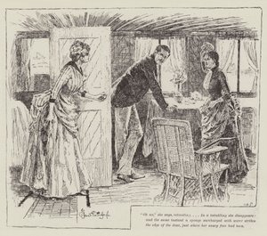 Le strane avventure di una casa galleggiante, di William Black da Bernard Partridge