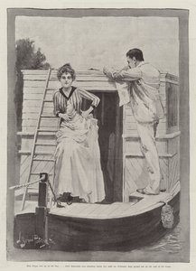 Le Strane Avventure di una Casa-Galleggiante, di William Black da Bernard Partridge