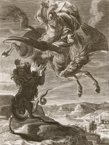 Bellerofonte combatte la Chimera, 1731 da Bernard Picart