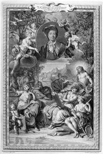Bernard de Fontenelle, 1728-1729 da Bernard Picart