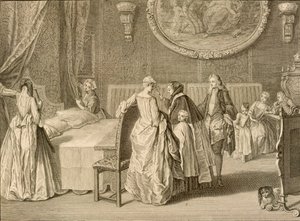 Benedizione del letto nuziale, illustrazione da 