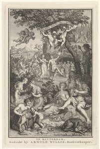 Paesaggio con pastori e pastorelle da Bernard Picart