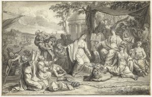 La Repubblica Olandese accoglie la chiesa protestante francese da Bernard Picart