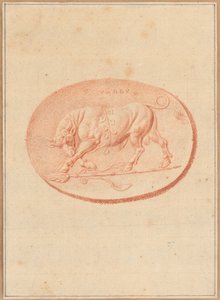 Uno dei sei cammei con soggetti mitologici e classici da Bernard Picart