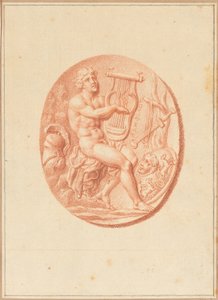 Uno dei sei cammei con soggetti mitologici e classici