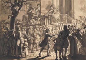 Processione degli sposi della Legge da Bernard Picart