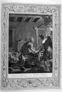 Penelope al suo telaio da Bernard Picart