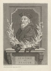 Ritratto di Girolamo da Praga, 1712 da Bernard Picart