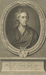 Ritratto del medico e filosofo John Locke 1632-1704, 1721 da Bernard Picart