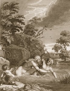 Salmacis e Ermafrodito uniti in un solo corpo, 1731