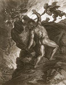 Sisifo Spinge la Sua Pietra su una Montagna, 1731