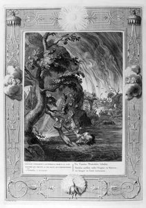 Il tormento di Tantalo, 1733 da Bernard Picart