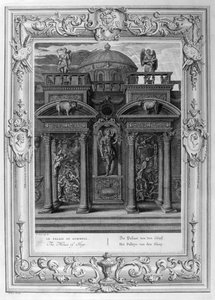 La Casa del sonno (incisione) da Bernard Picart