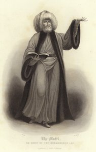 Il Mufti o Capo della Legge Maomettana da Bernard Picart