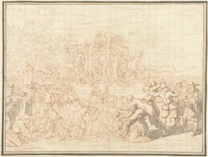Mutilazione dei corpi dei fratelli de Witt, 1672 da Bernard Picart