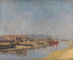 Il mercato del pesce da Bernard Sickert