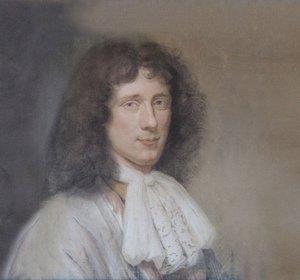 Ritratto di Christiaan Huygens, 1686 da Bernard Vaillant