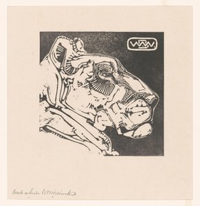 Testa di una leonessa da Bernard Willem Wierink (signed by artist)