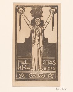 Felicitas et Pax 1926 da Bernard Willem Wierink