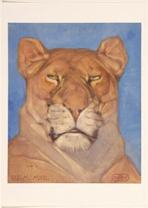 Testa di una leonessa da Bernard Willem Wierink