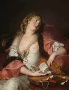 Signora che Legge le Lettere di Eloisa e Abelardo da Bernard d