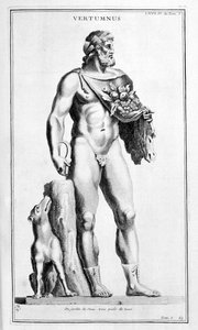 Vertumno, 1757 da Bernard de Montfaucon