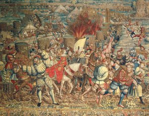 Battaglia di Pavia da Bernard van (after) Orley