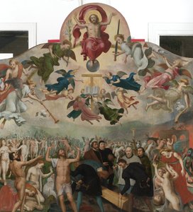 Giudizio Universale e la Sepoltura dei Morti da Bernard van Orley (circle of)
