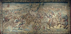 Episodio della battaglia di Pavia (1525) da Bernard van Orley
