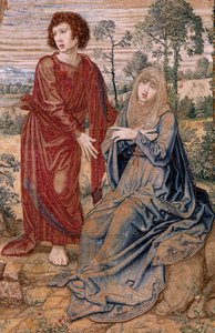 Arazzo Fiammingo. Serie Baldacchino di Carlo V. Cristo della Misericordia da Bernard van Orley