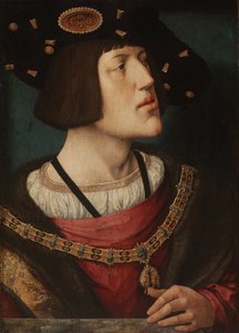 Ritratto di Carlo V di Spagna 1500-1558, 1519 da Bernard van Orley