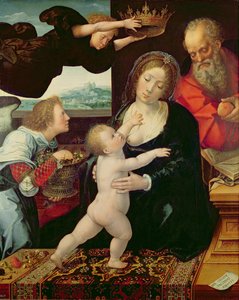 La Sacra Famiglia da Bernard van Orley
