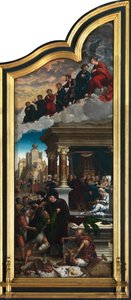 Il Giudizio Universale e le Sette Opere di Misericordia da Bernard van Orley
