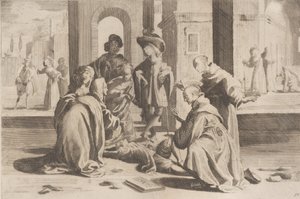 Episodio 25: A Roma San Bernardino cura un giovane malato, Episodio 26: San Bernardino, 1610-39 da Bernardino Capitelli