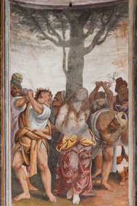 (dettaglio) Il martirio di Santa Caterina da Bernardino Lanino