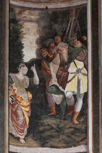 Martirio di Santa Caterina (dettaglio) da Bernardino Lanino
