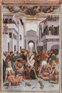 Martirio di Santa Caterina (dettaglio) da Bernardino Lanino