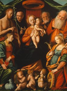 Madonna con Bambino e Santi da Bernardino Lanino