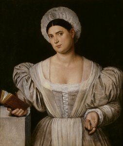 Ritratto di donna (Agnese, cognata del pittore) da Bernardino Licinio