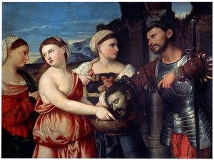 Salome, XVI secolo da Bernardino Licinio