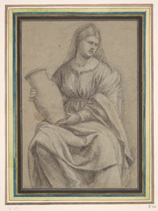 Donna che tiene un vaso da Bernardino Licinio