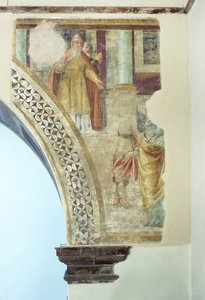 Espulsione di San Gioacchino dal Tempio da Bernardino Luini