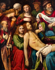 Milano, Chiesa di San Giorgio al Palazzo, Bernardino Luini, Deposizione da Bernardino Luini