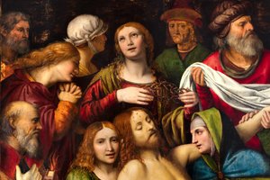 Milano, Chiesa di San Giorgio al Palazzo, Bernardino Luini, Deposizione da Bernardino Luini