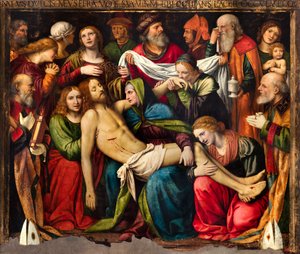 Milano, Chiesa di San Giorgio al Palazzo, Bernardino Luini, Sepoltura