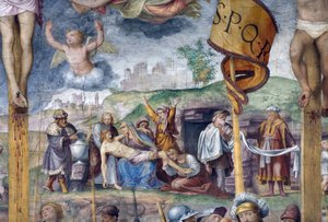 Passione di Cristo (dettaglio) da Bernardino Luini
