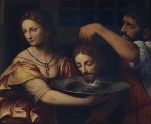 Salomè riceve la testa di Giovanni Battista