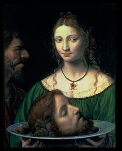 Salomè con la testa di Giovanni Battista, c.1525-30 da Bernardino Luini